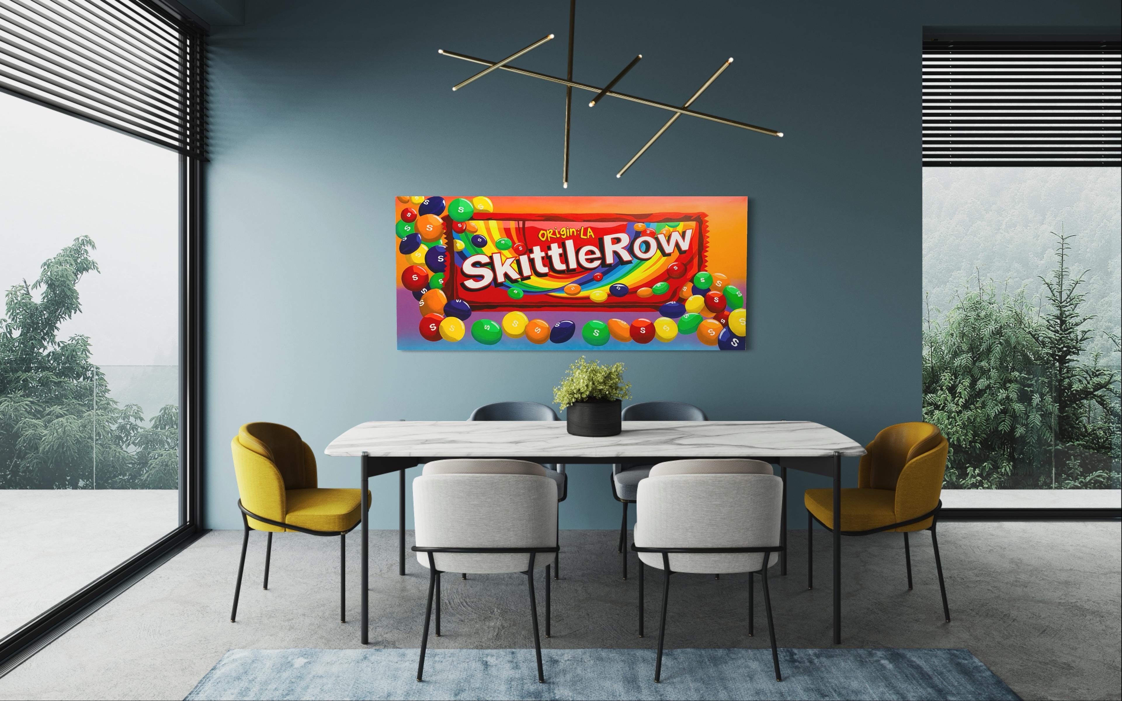 painting with skittles