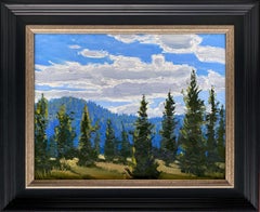 Rocky Mountain High Trey McCarley Impressionist Spring Landscape Oil Painting