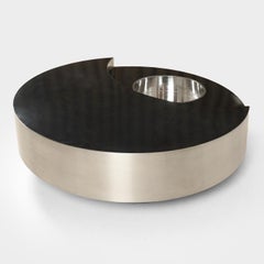 TRG Original rotating coffee table, by Willy Rizzo (1974)
