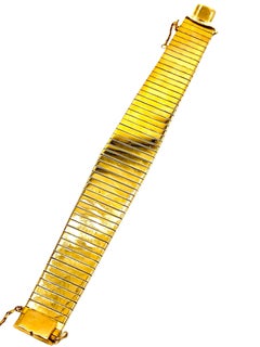 Tri Color 18K Gold Bracelet