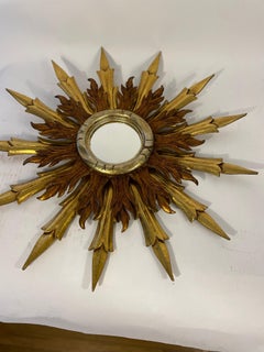 Tri color starburst mirror