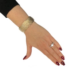 Tri-Color Yellow, White and Rose Gold Bracelet