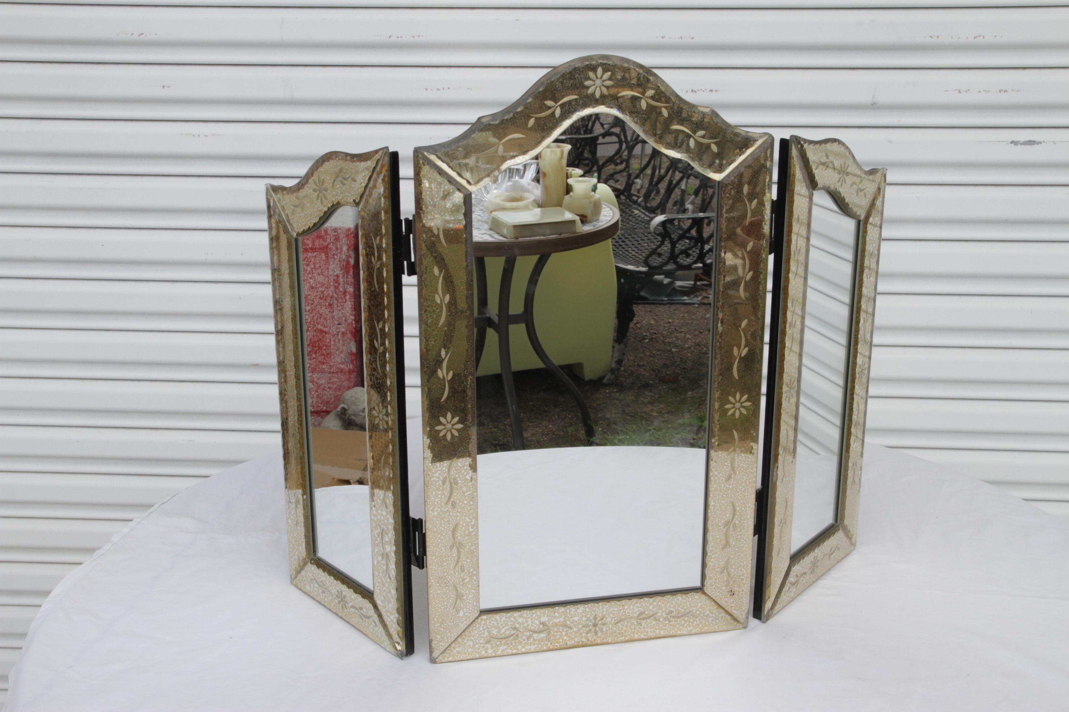 Tri Fold Mirror For Sale 8