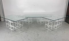 Tri Mark Studios Brutalist Coffee/ Cocktail Table Manner of Paul Evans