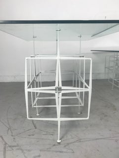 Tri Mark Studios Brutalist Side Tables Manner of Paul Evans, Modernist Design
