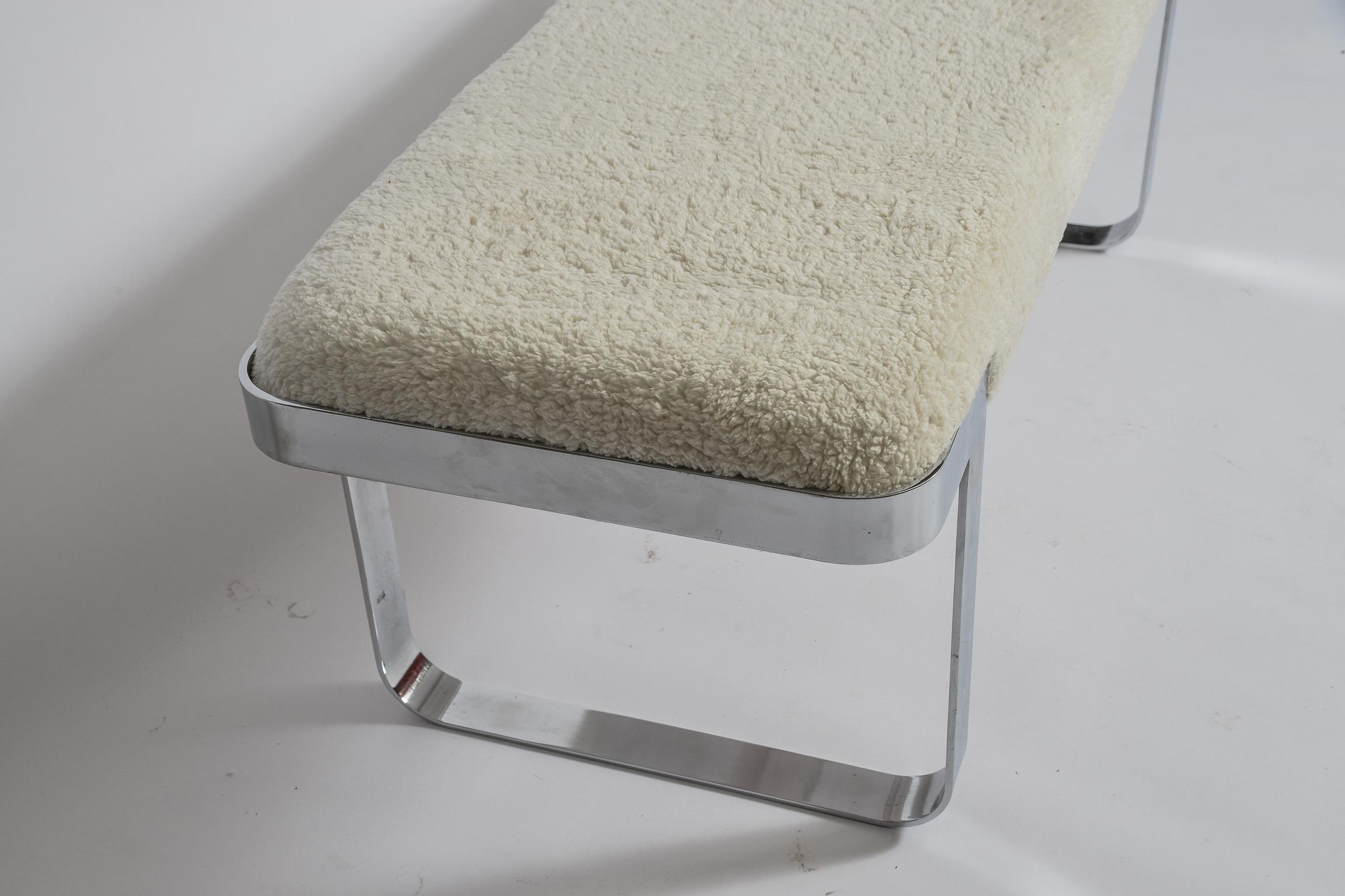American Tri Mark Upholstered Bench For Sale