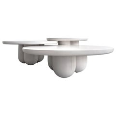 Tri-Nesting Column Tables by MSJ Furniture Studio