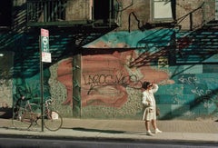 Bushaltestelle in der Clinton Street, 1984 von Tria Giovan – Landschaftsfotografie