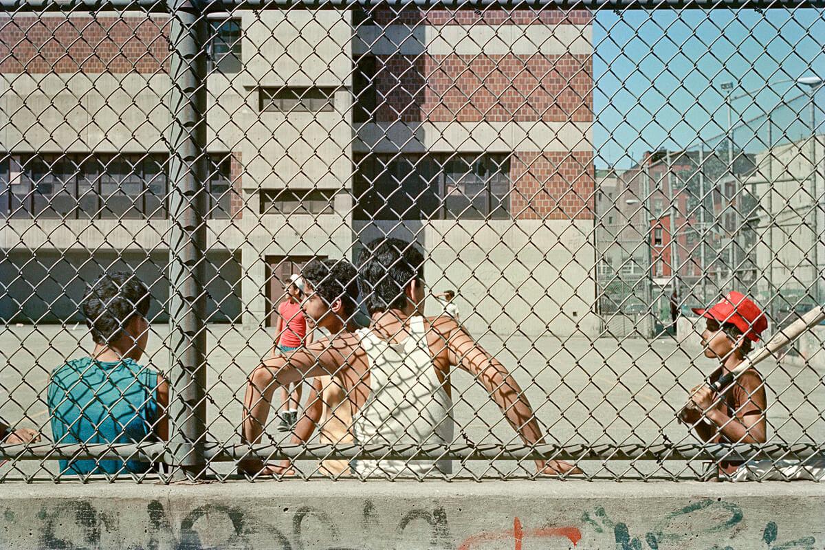 School Yard on Stanton Street, 1986

From a 35mm negative, scanned in 2020

Archival Pigment Print available in this size of 16" x 20" in an Edition of 12 with 3 Artist Proofs

Print size 16" x 20"
Image size 12" x 18"

In 1984, Tria Giovan moved to