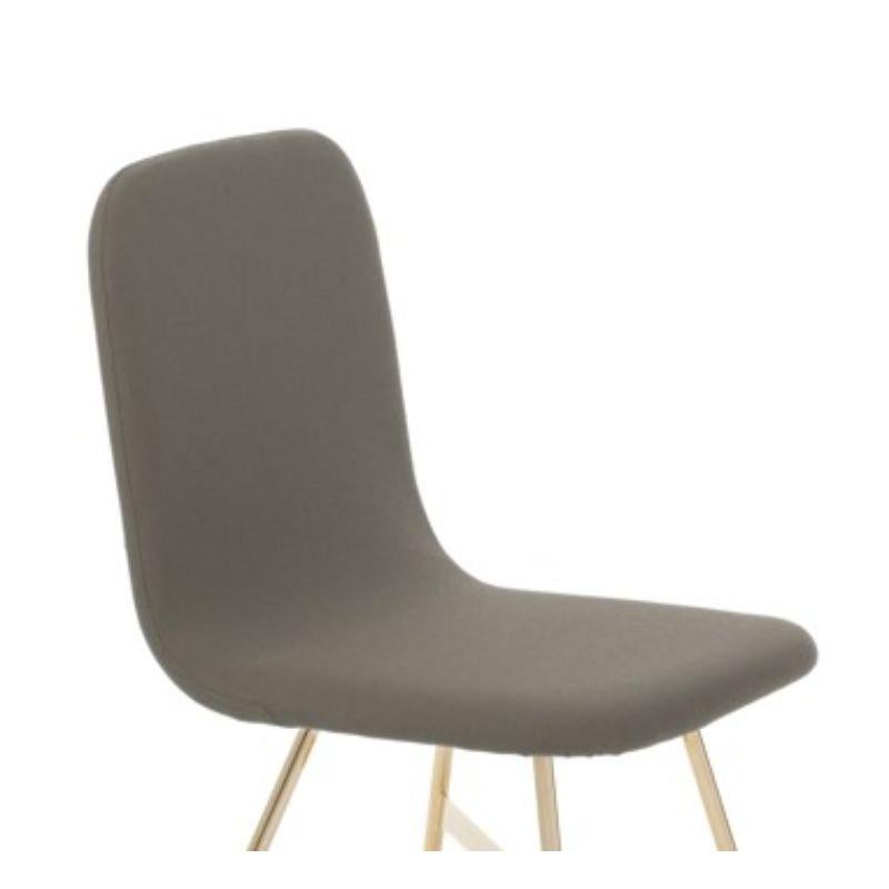Modern Tria Gold Upholstered, Lana London by Colé Italia For Sale