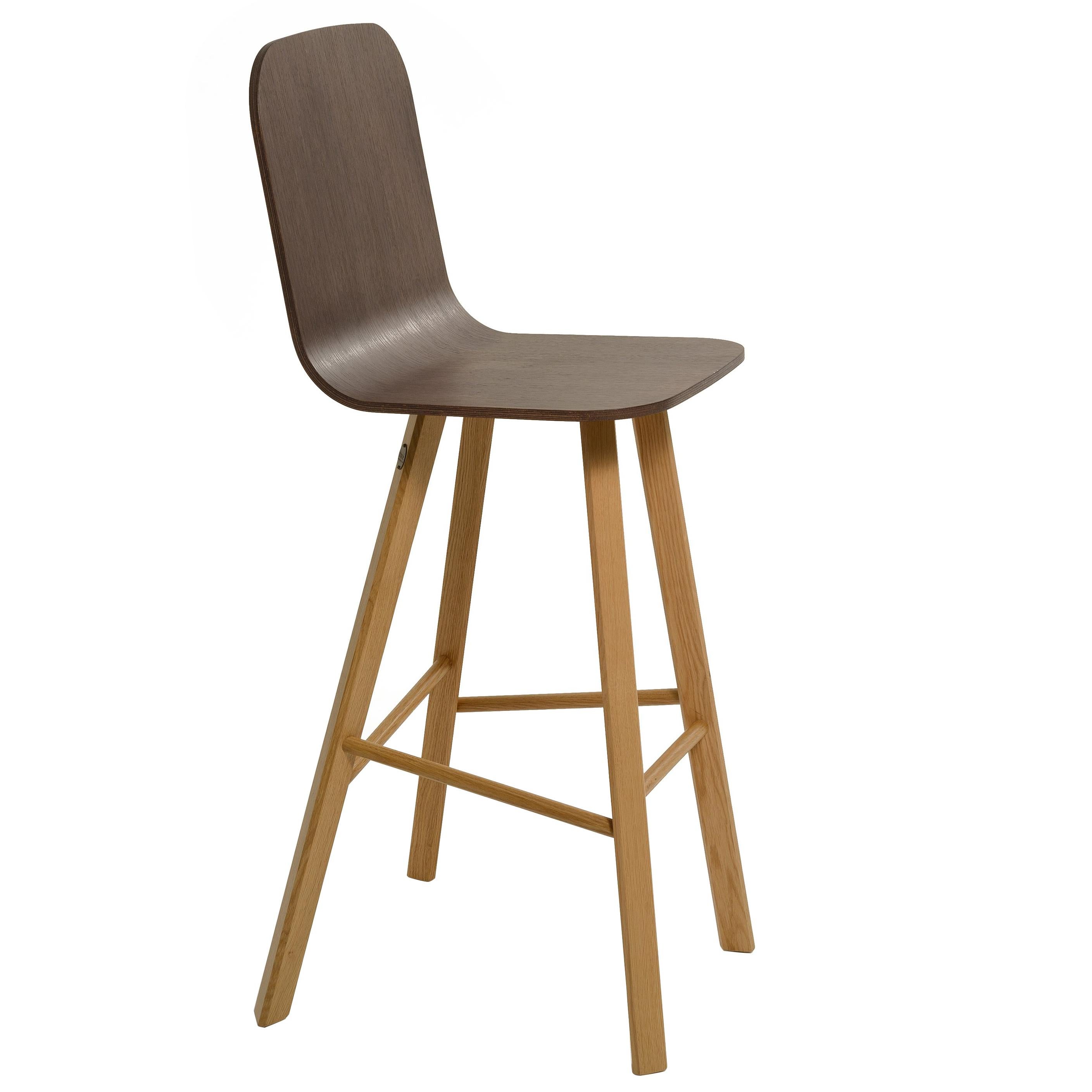 Tria Stool High Back by Colé, Minimalist Design Icon Inspired to Graphic Art For Sale
