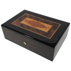 Triade Cigar Humidor with Marquetry Top