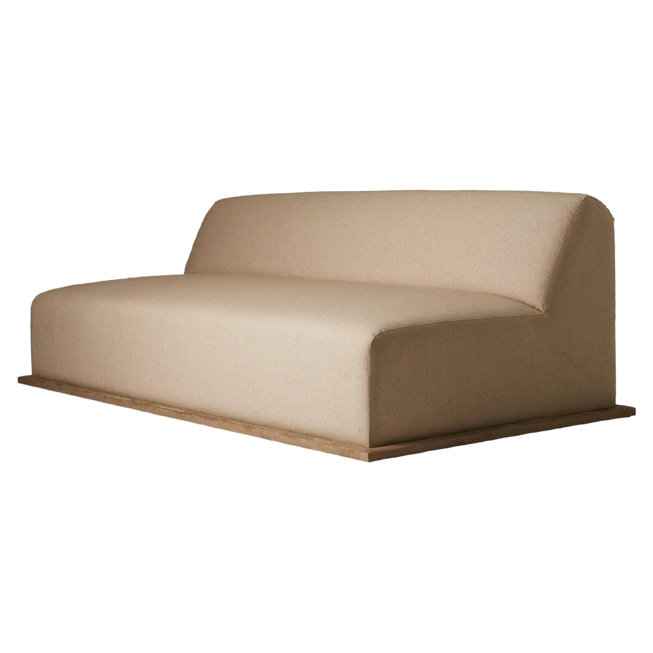 Triade Sofa, Contemporary, Sculptural, Minimal, and Modern For Sale