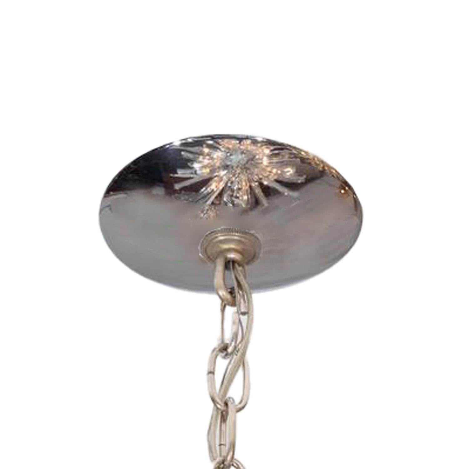 Lampadario Triadri con asta di cristallo in stile Sputnik 2022 In condizioni Nuovo in vendita a New York, NY