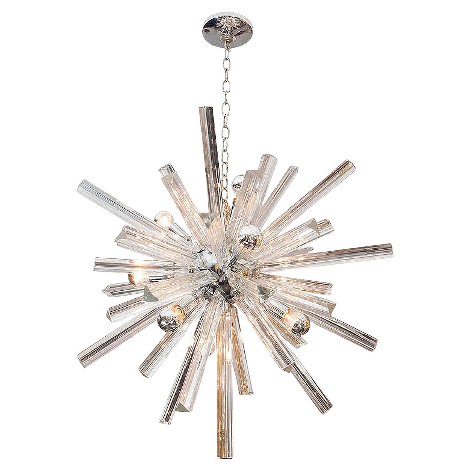 Triadri Crystal Rod Sputnik-Style Chandelier 2022 For Sale