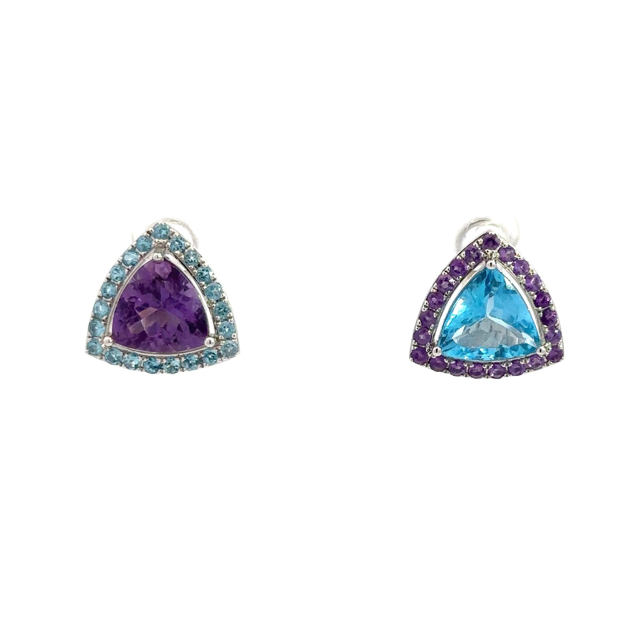 Ring

18K White Gold (Matching Earrings Avaliable)

Weight 11,7GMS 

Amethyst -21/0.69 Cts

Blue Topaz-24/1.04 Cts

Amethyst-1/6.43 Cts,

Blue Topaz-1/3.68 Cts
Size-54



Step into luxury with our Dubai Downtown Collection and adorn yourself with