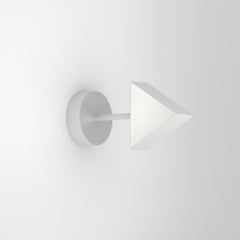 Triangle Box Nickel Wall Light by Atelier Areti