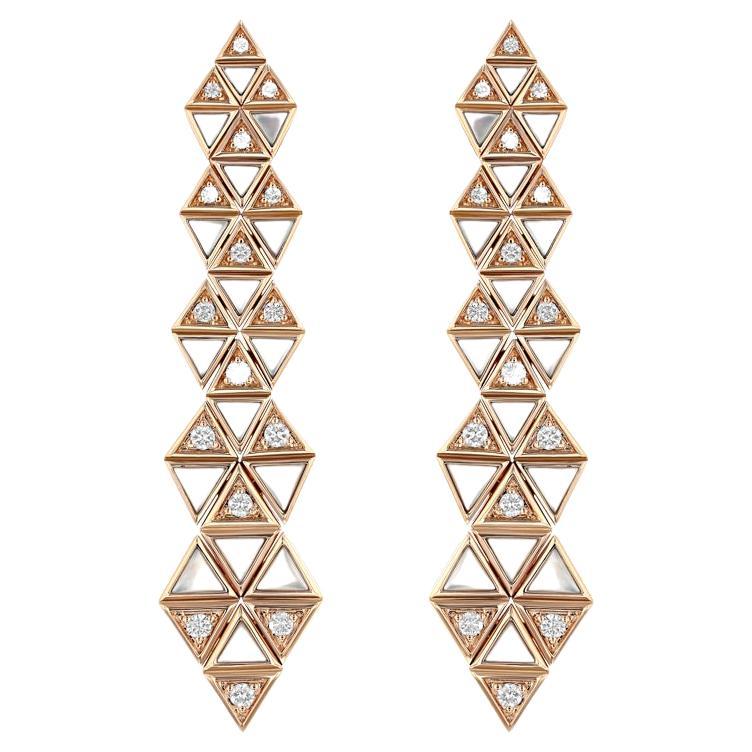 Triangle Drop Earrings