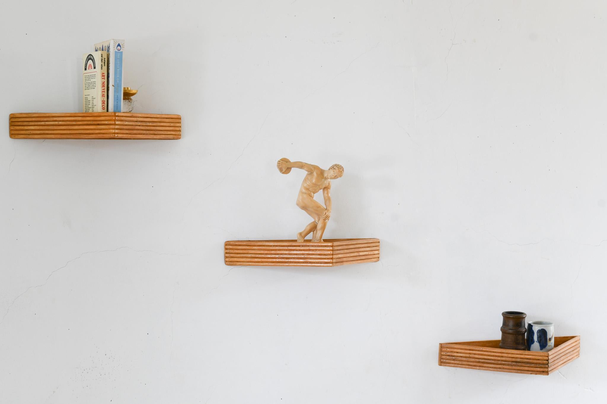 Triangle Floating Shelves For Sale 2