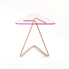 Triangle Side Table by Rita Kettaneh