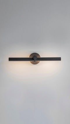 Triangle Wall Light by Square in Circle