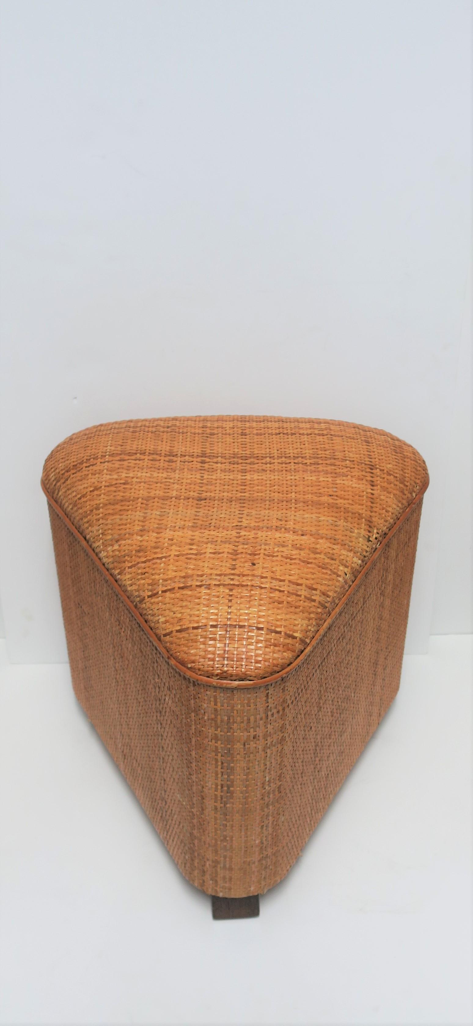 Wicker Bench or Stool 5