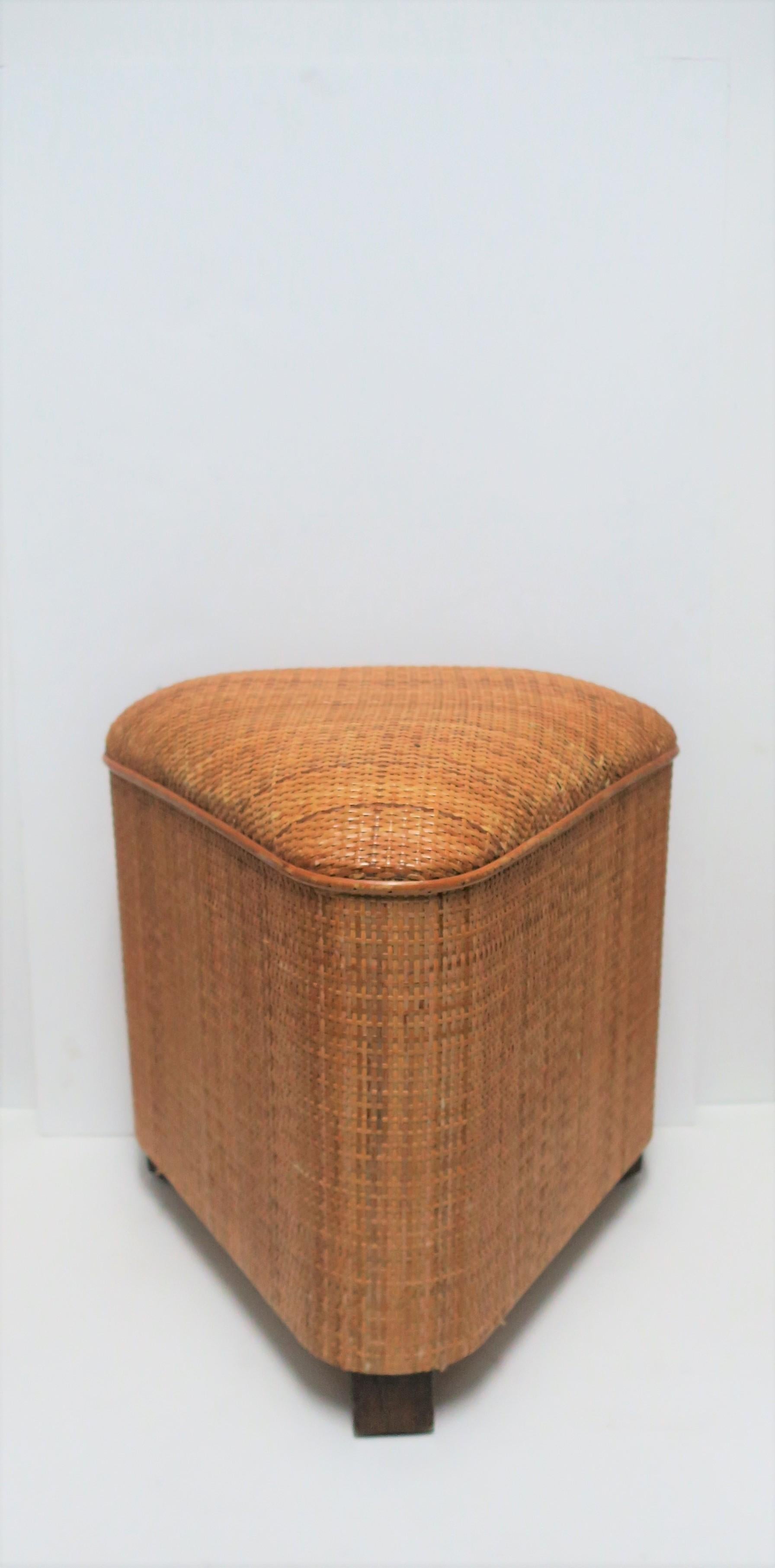 Wicker Bench or Stool 2