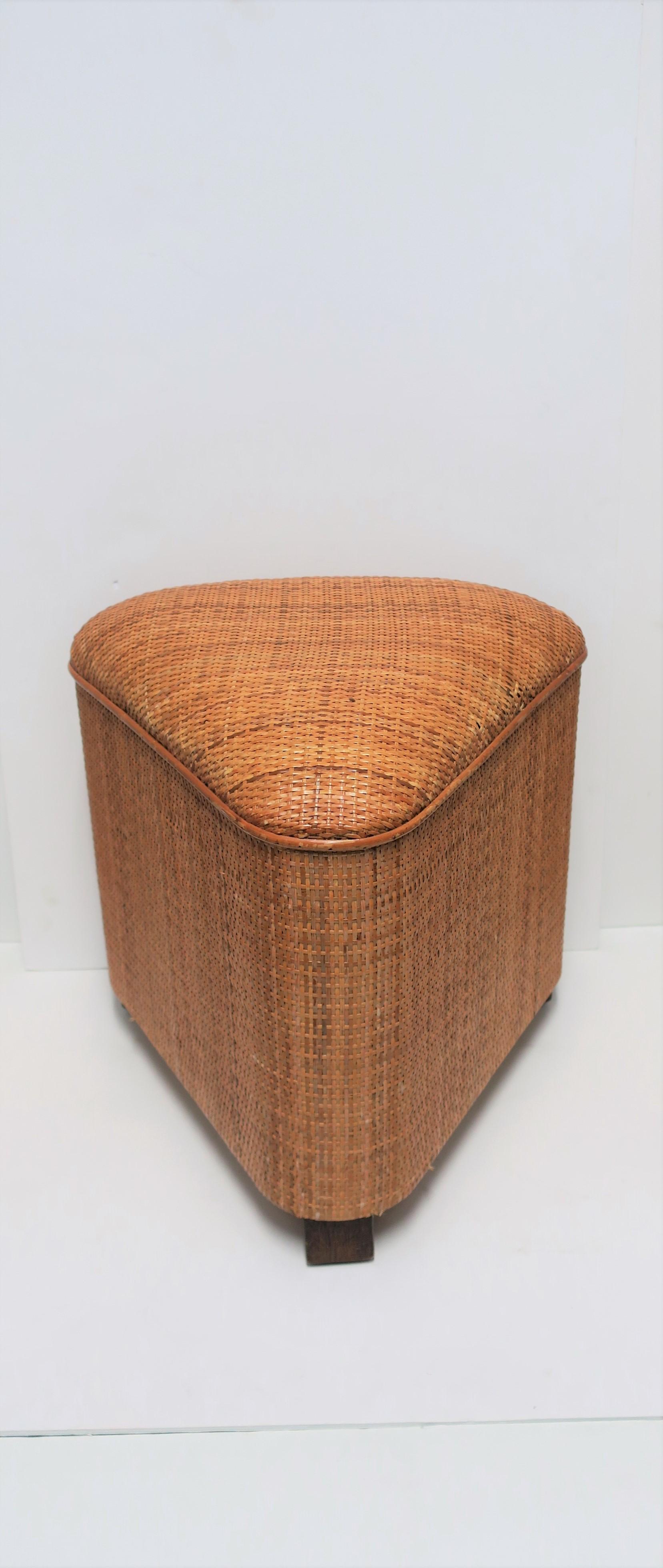 Wicker Bench or Stool 3