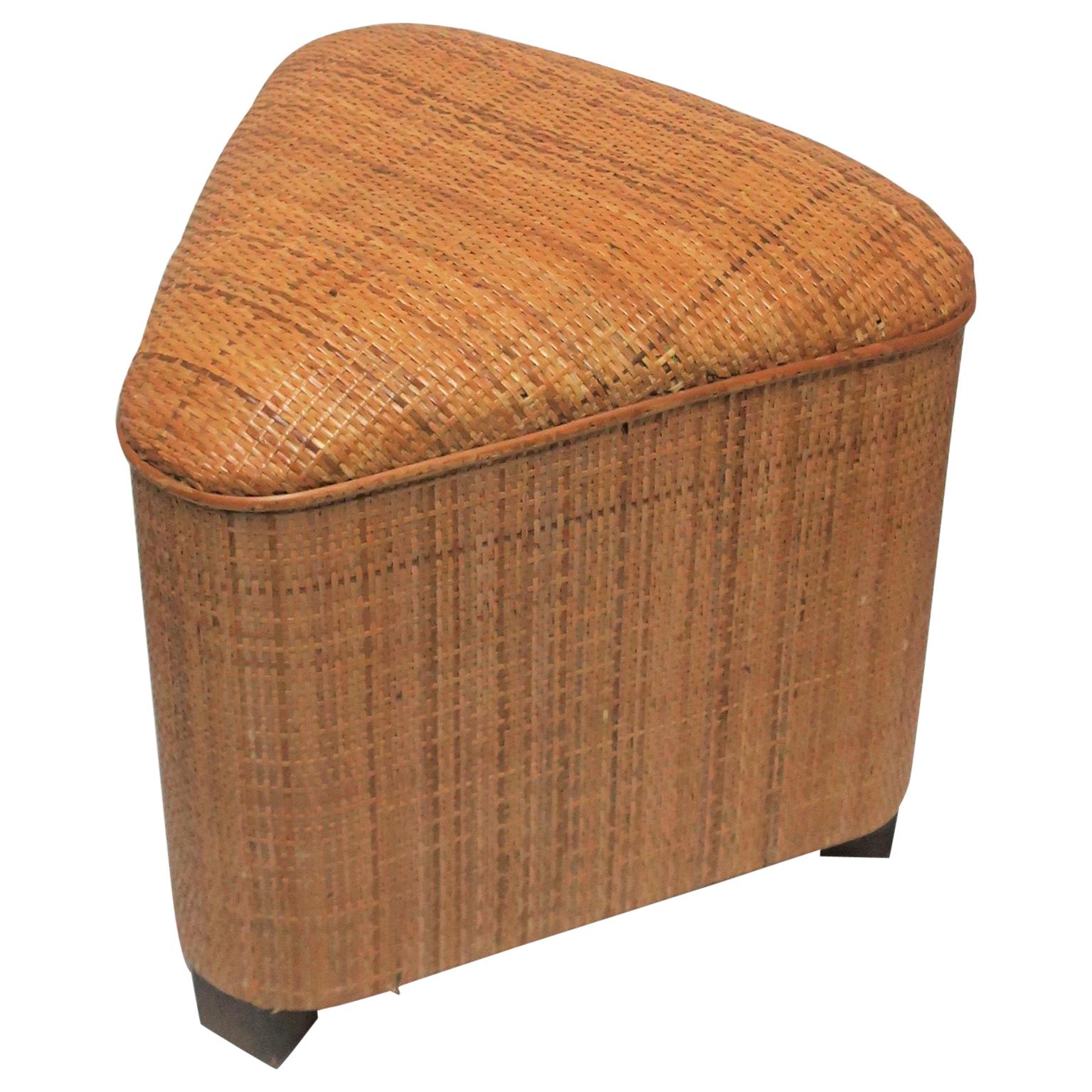 Wicker Bench or Stool