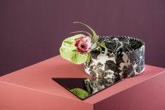 Triangoli Black Vase L, by David/Nicolas for Editions Milano