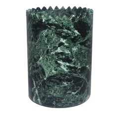 Triangoli Green Alpi Marble Vase