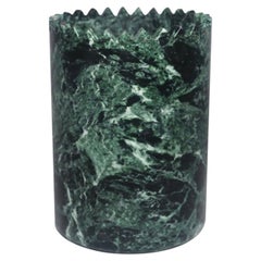 Triangoli Green Alpi Marble Vase