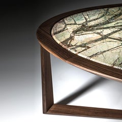 Triangolo Oval Coffee Table by Ivano Colombo