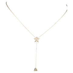 Triangular Grace - Illusion Star Cut Diamond set in 18K