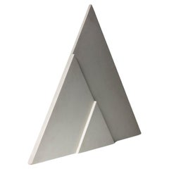 Triangular Lacquered Wood Sculpture by The Vallé, Italy, 1969