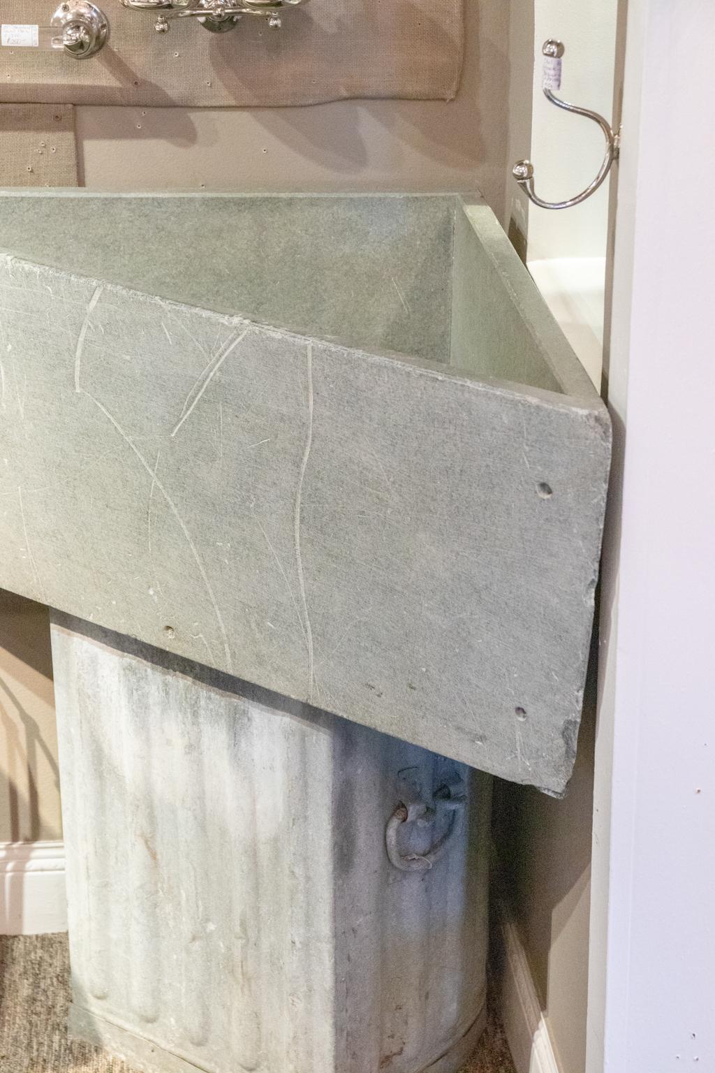 Triangular Soapstone Sink at 1stDibs soapstone vessel sink, soapstone