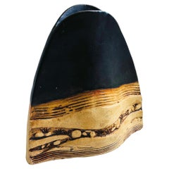 Vaso triangolare Studio Pottery