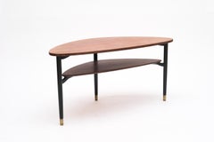 Triangular Teak Coffee / Side Table, Denmark, 1950s