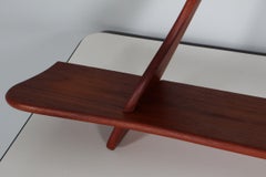 Triangular Wall Unit in Teak by Peder Moos and/or Apprentice of, 1950s
