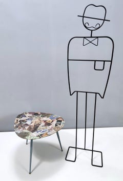 Triangular Wooden Coffee Table by Carmelo La Gaipa, Italy, 2018