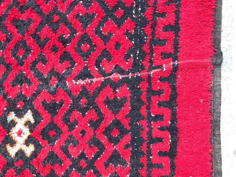 Tribal Algerian Rug North African Rugs Carpets For Sale at 1stDibs