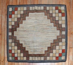 Tappeto Tribale Americano Uncinato