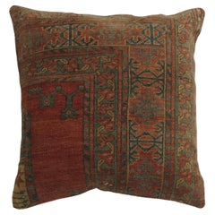 Coussin de tapis afghan ancien tribal