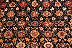 Antique Caucasian Karabagh Runner Rug.7 ft 5 in x 19 ft 7 in