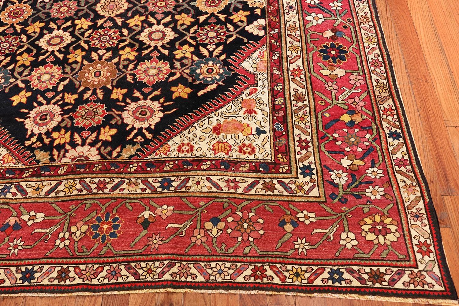 Wool Antique Caucasian Karabagh Runner Rug.7 ft 5 in x 19 ft 7 in For Sale