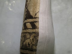 Tribal Antique Ersari Rug Bolster Pillow