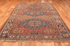 Antique Caucasian Soumak Rug. 6 ft 9 in x 9 ft 6 in