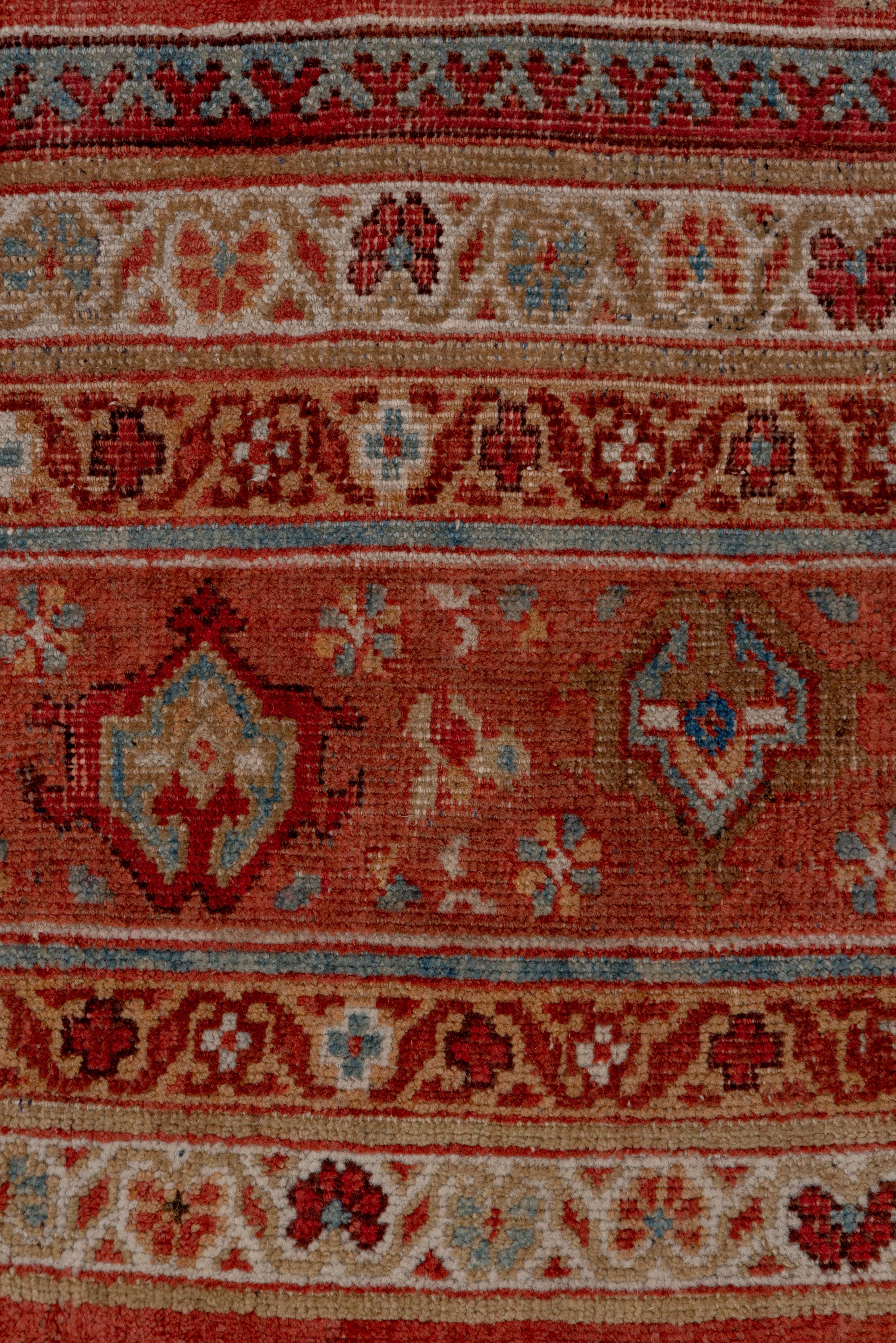 20th Century Tribal Antique Mahal Carpet, Soft Palette For Sale
