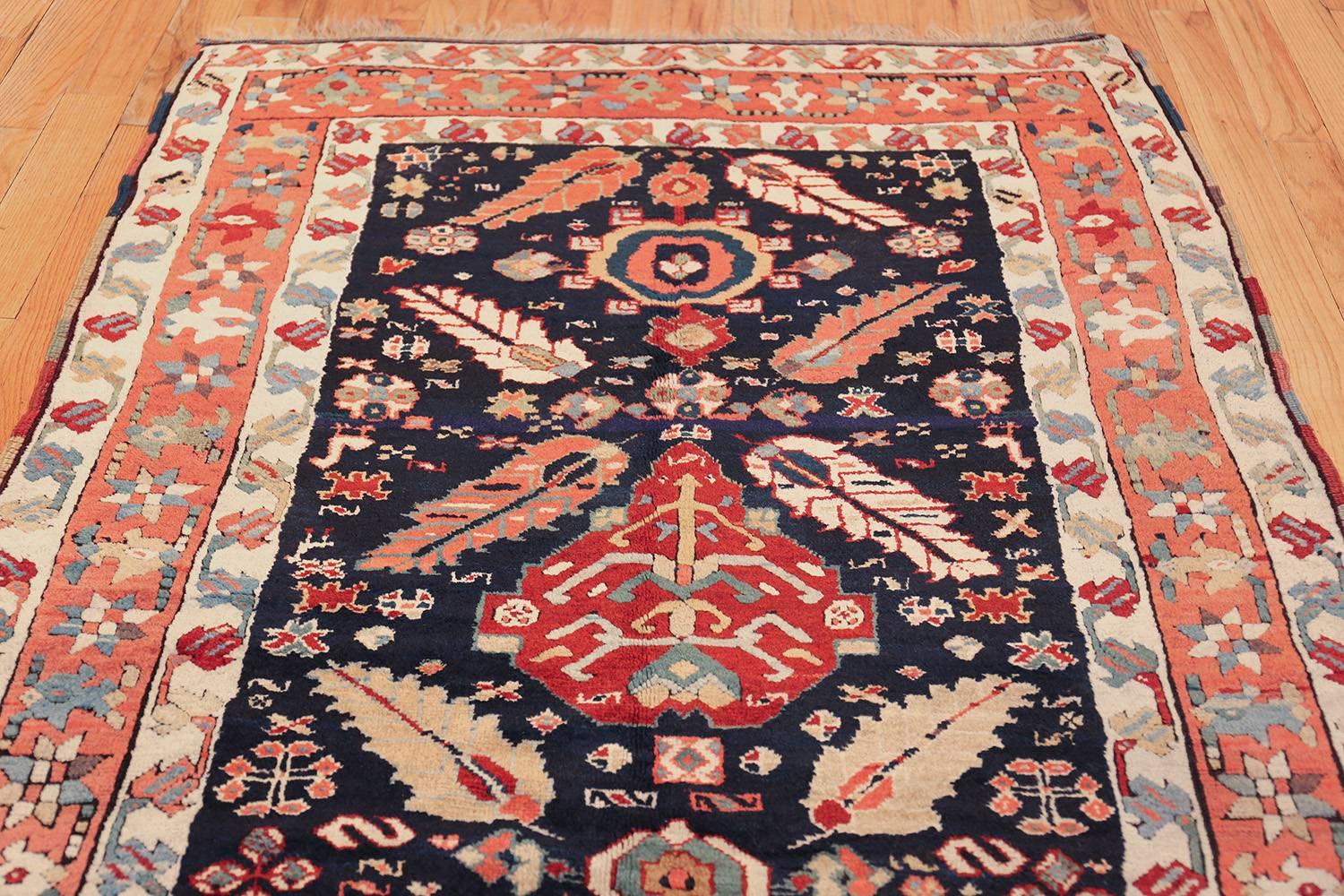 Wool Antique Northwest Persian Runner Rug. 4 ft 3 in x 13 ft For Sale