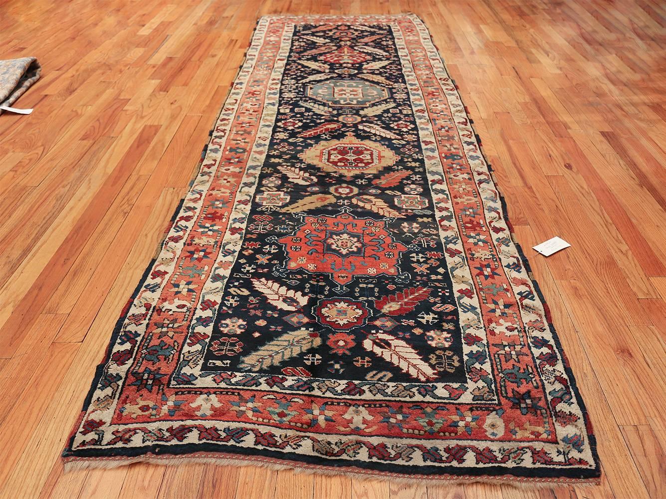 Antique Northwest Persian Runner Rug. 4 ft 3 in x 13 ft For Sale 4